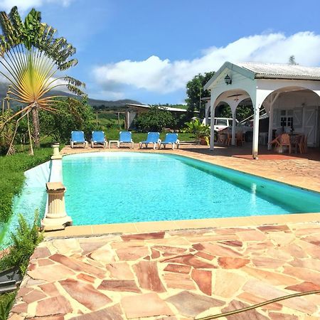 Villa Enchantee Avec Vue Sur Mer Et Piscine Au Carbet Le Carbet Eksteriør billede